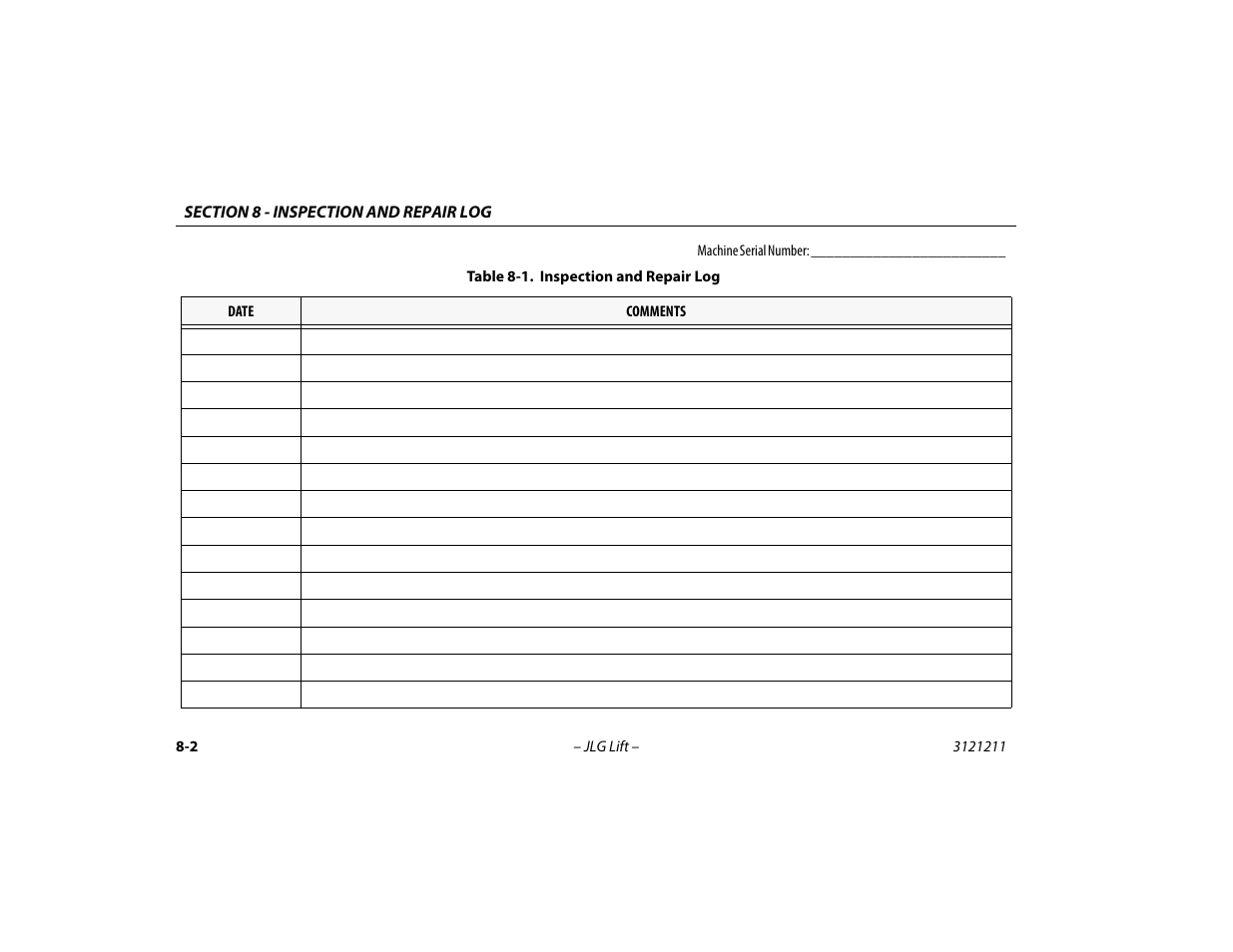 JLG 41AM Operator Manual User Manual | Page 94 / 98