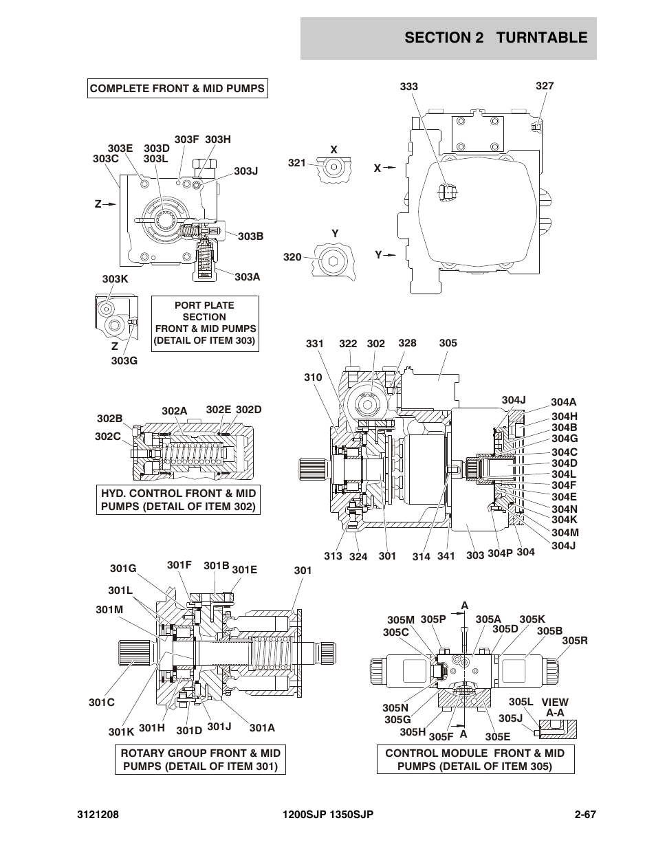 JLG 1350SJP Parts Manual User Manual | Page 127 / 460