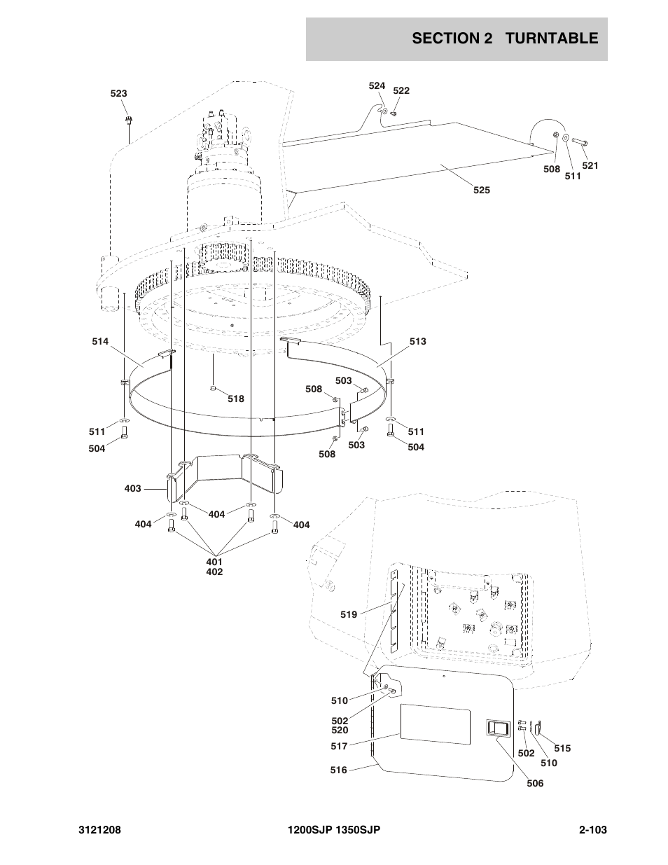 JLG 1350SJP Parts Manual User Manual | Page 163 / 460