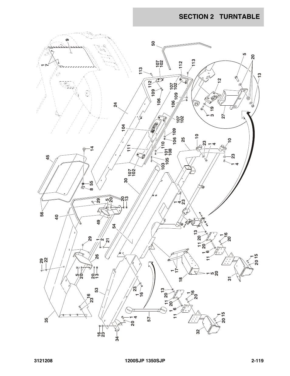 JLG 1350SJP Parts Manual User Manual | Page 179 / 460