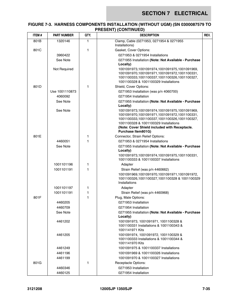 JLG 1350SJP Parts Manual User Manual | Page 351 / 460