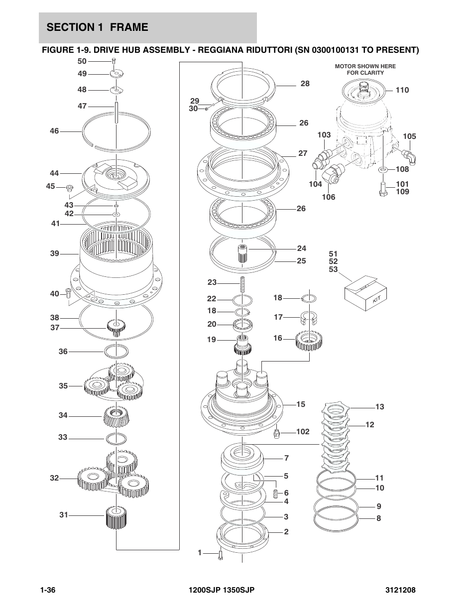 JLG 1350SJP Parts Manual User Manual | Page 44 / 460