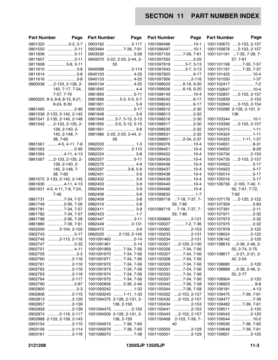 JLG 1350SJP Parts Manual User Manual | Page 441 / 460