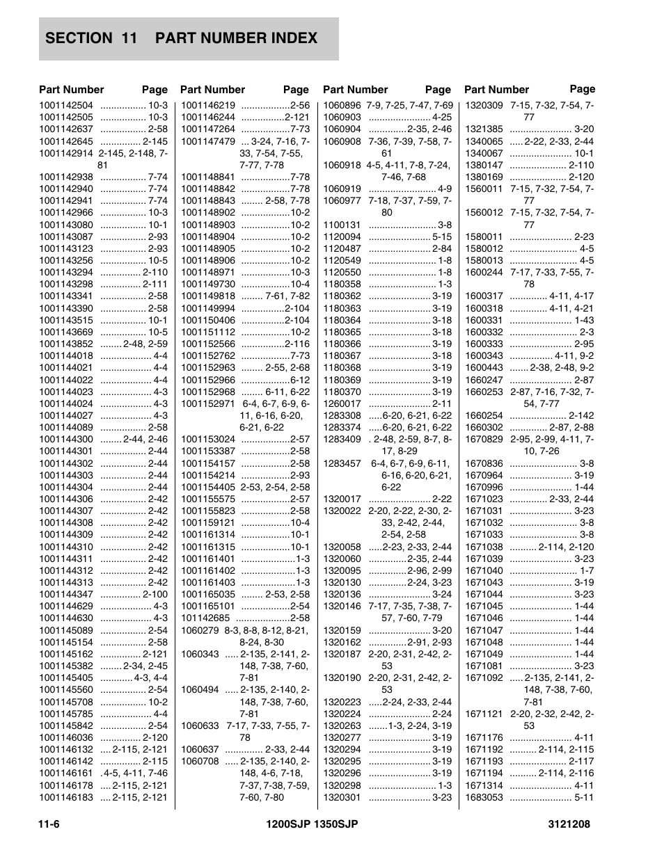 JLG 1350SJP Parts Manual User Manual | Page 444 / 460