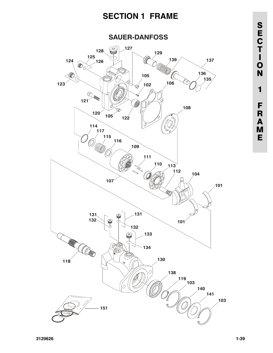 Sauer-danfoss | JLG 45HA ANSI Parts Manual User Manual | Page 47 / 382