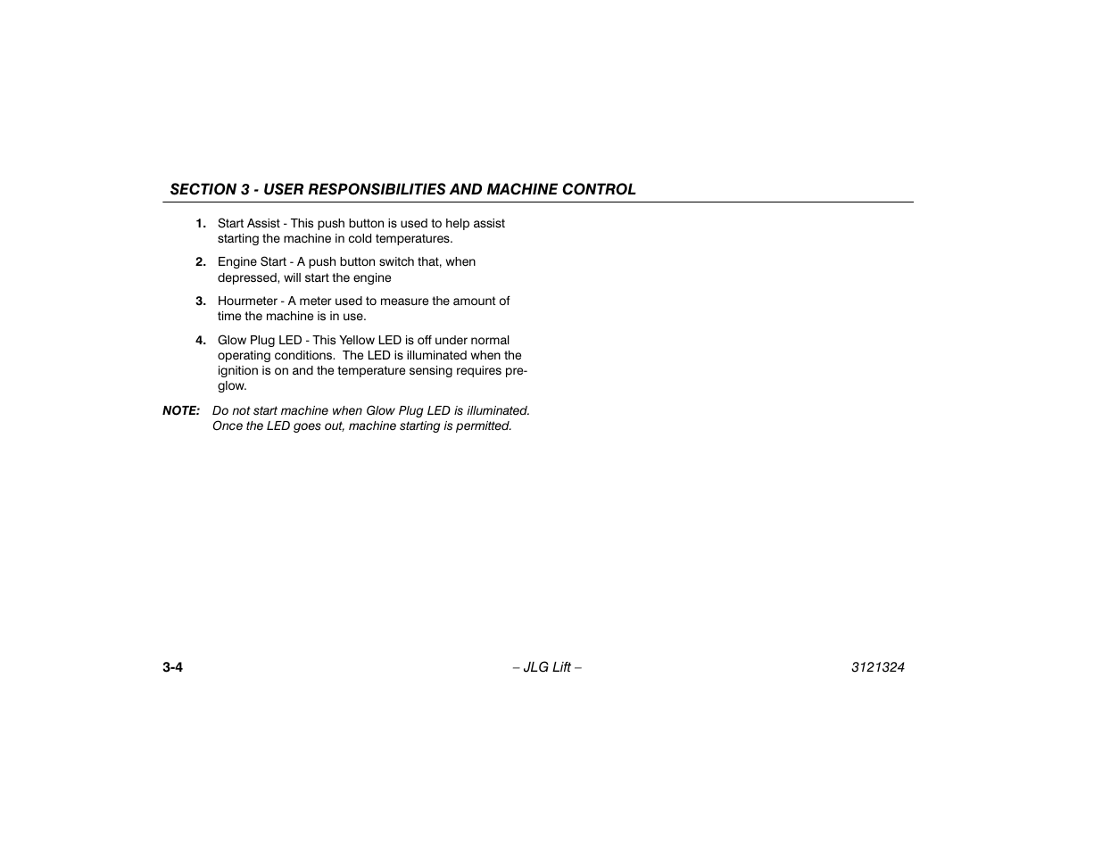 JLG 80SL Operator Manual User Manual | Page 38 / 94