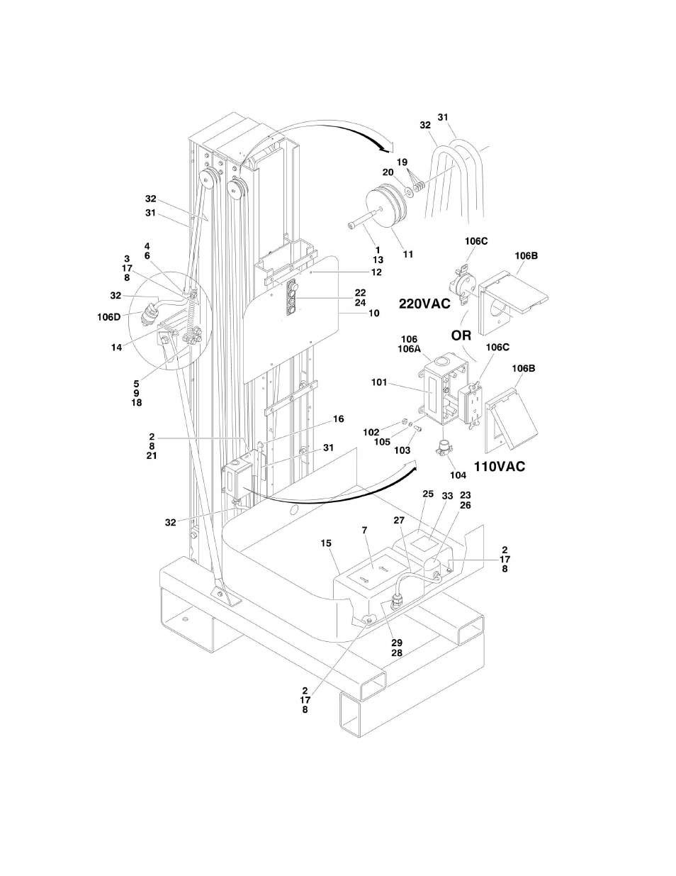 JLG 19BD Parts Manual User Manual | Page 34 / 92