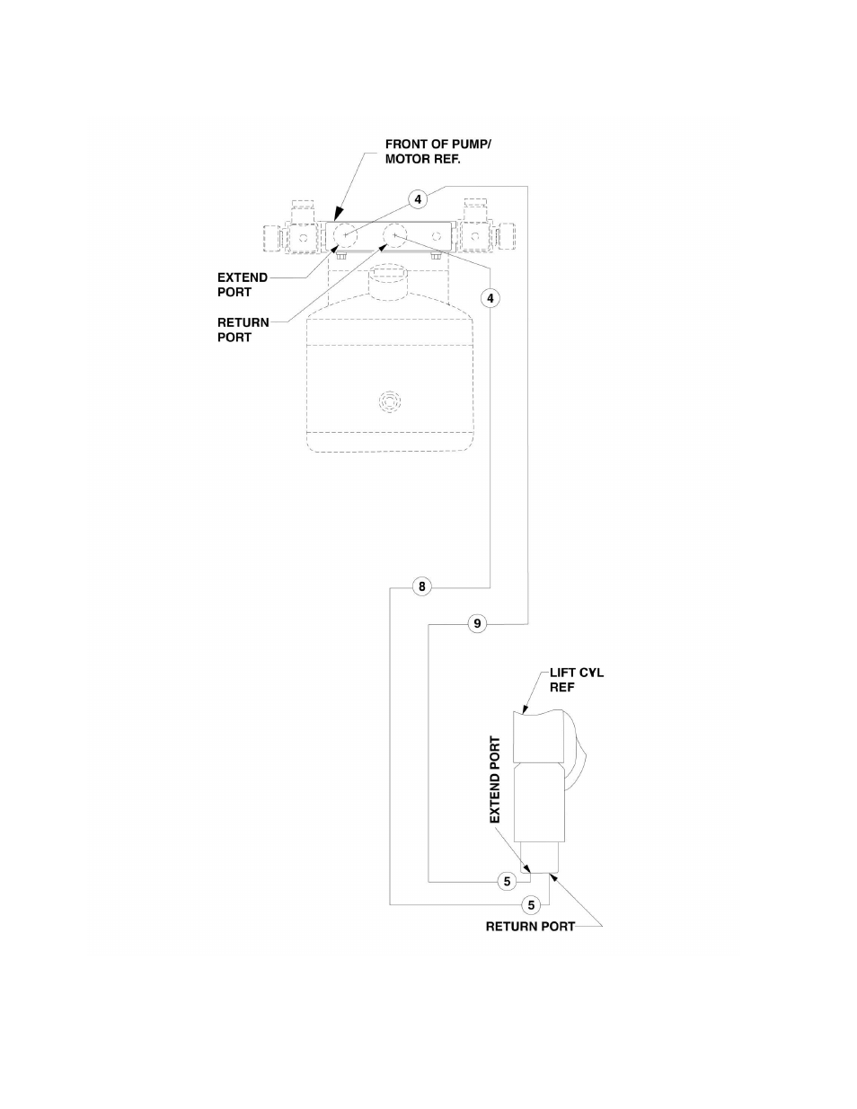 Figure 6-1. hydraulic diagram | JLG 19BD Parts Manual User Manual | Page 66 / 92