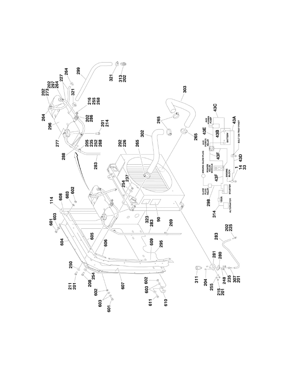 Figure 2-9. deutz td2.9l4 engine installation | JLG 600S_SJ Parts Manual User Manual | Page 70 / 302