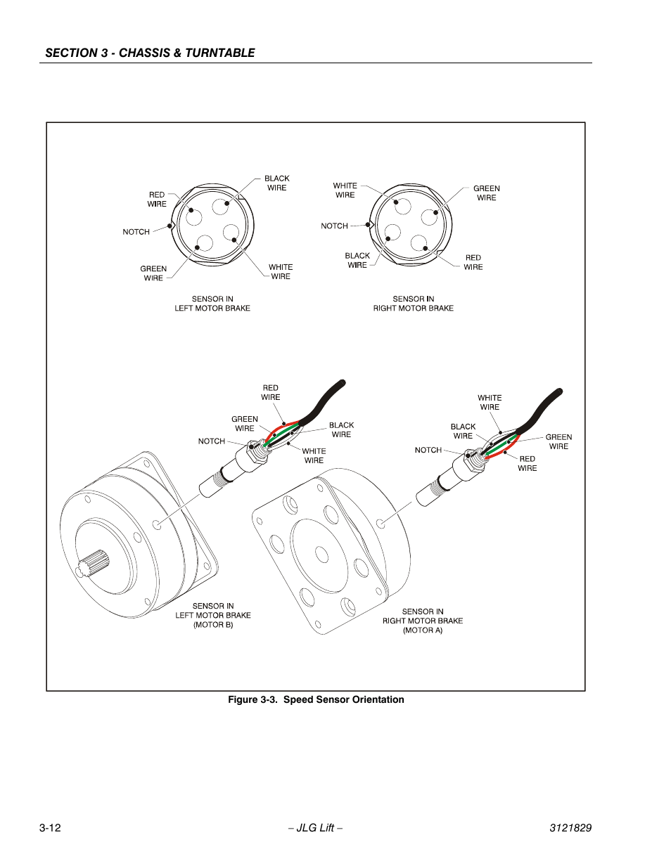 Speed sensor orientation -12 | JLG M450 Service Manual User Manual | Page 52 / 256
