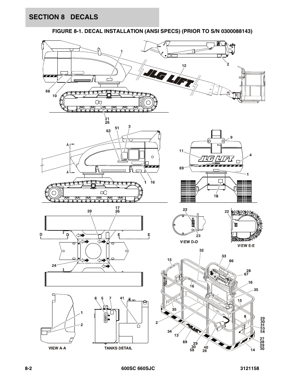 JLG 600SC_660SJC Parts Manual User Manual | Page 224 / 266