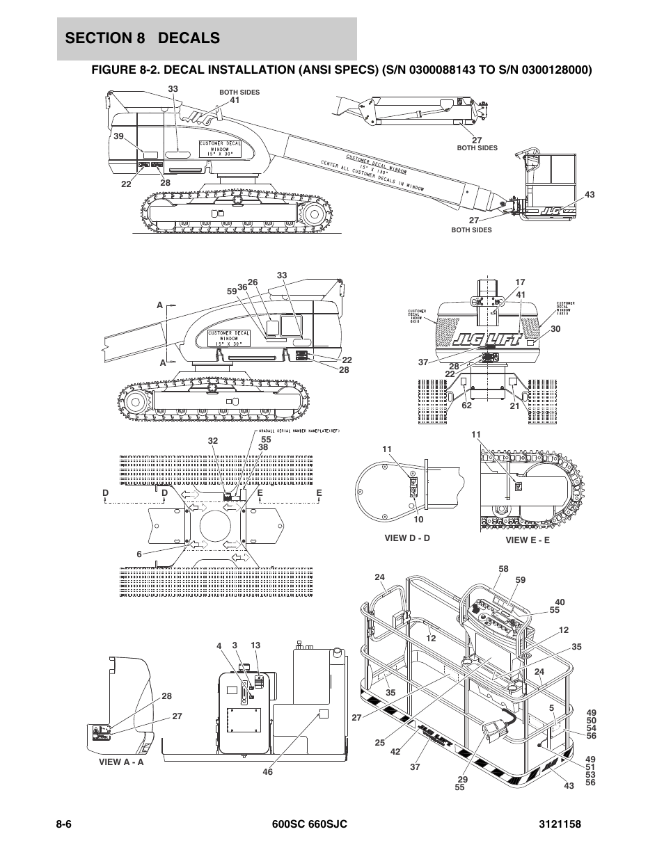 JLG 600SC_660SJC Parts Manual User Manual | Page 228 / 266