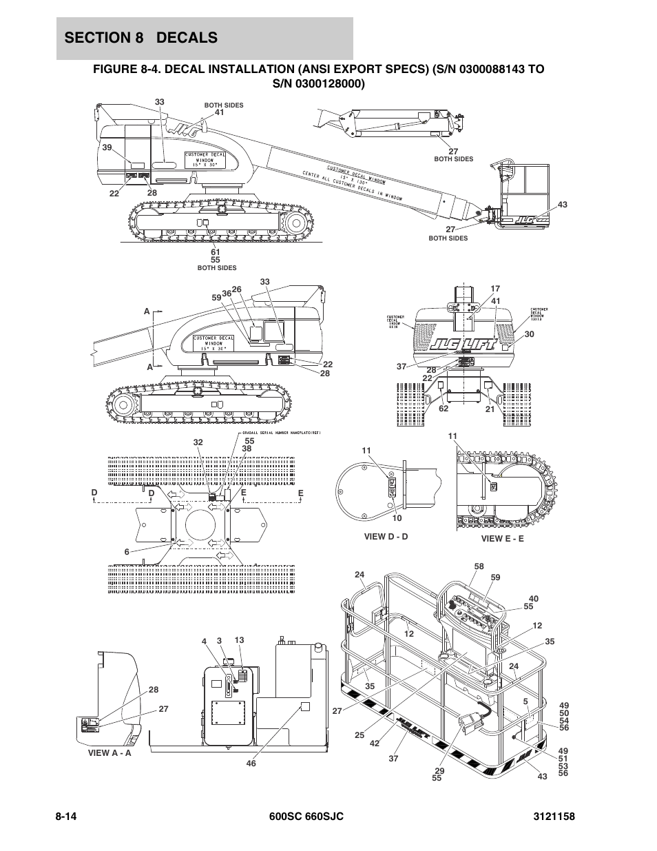 JLG 600SC_660SJC Parts Manual User Manual | Page 236 / 266