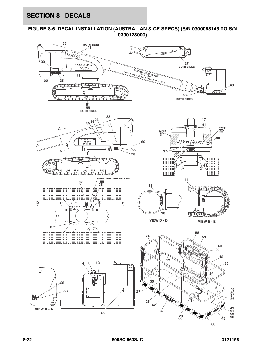 JLG 600SC_660SJC Parts Manual User Manual | Page 244 / 266