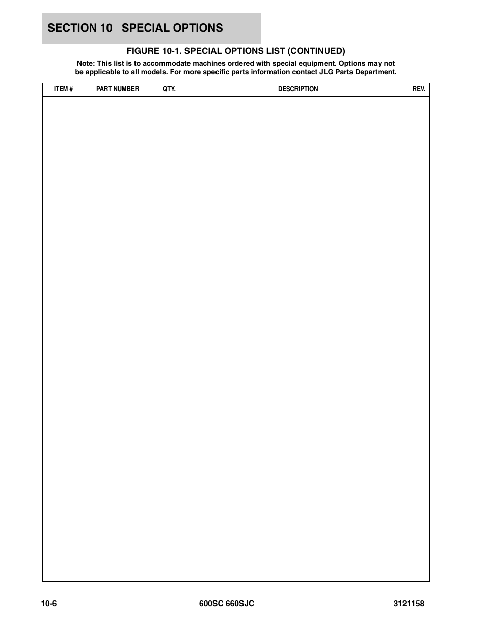 JLG 600SC_660SJC Parts Manual User Manual | Page 254 / 266