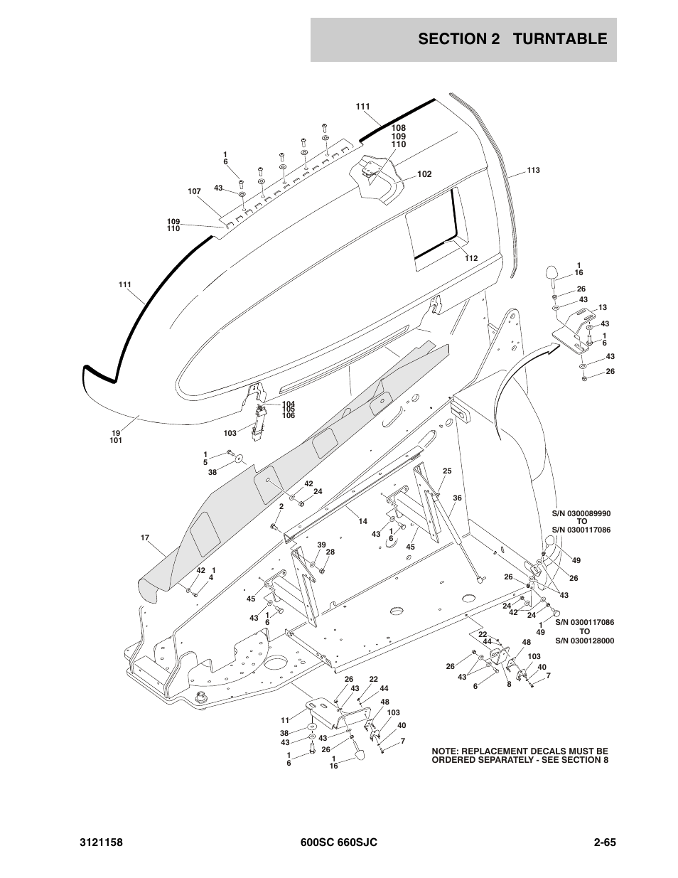 JLG 600SC_660SJC Parts Manual User Manual | Page 91 / 266