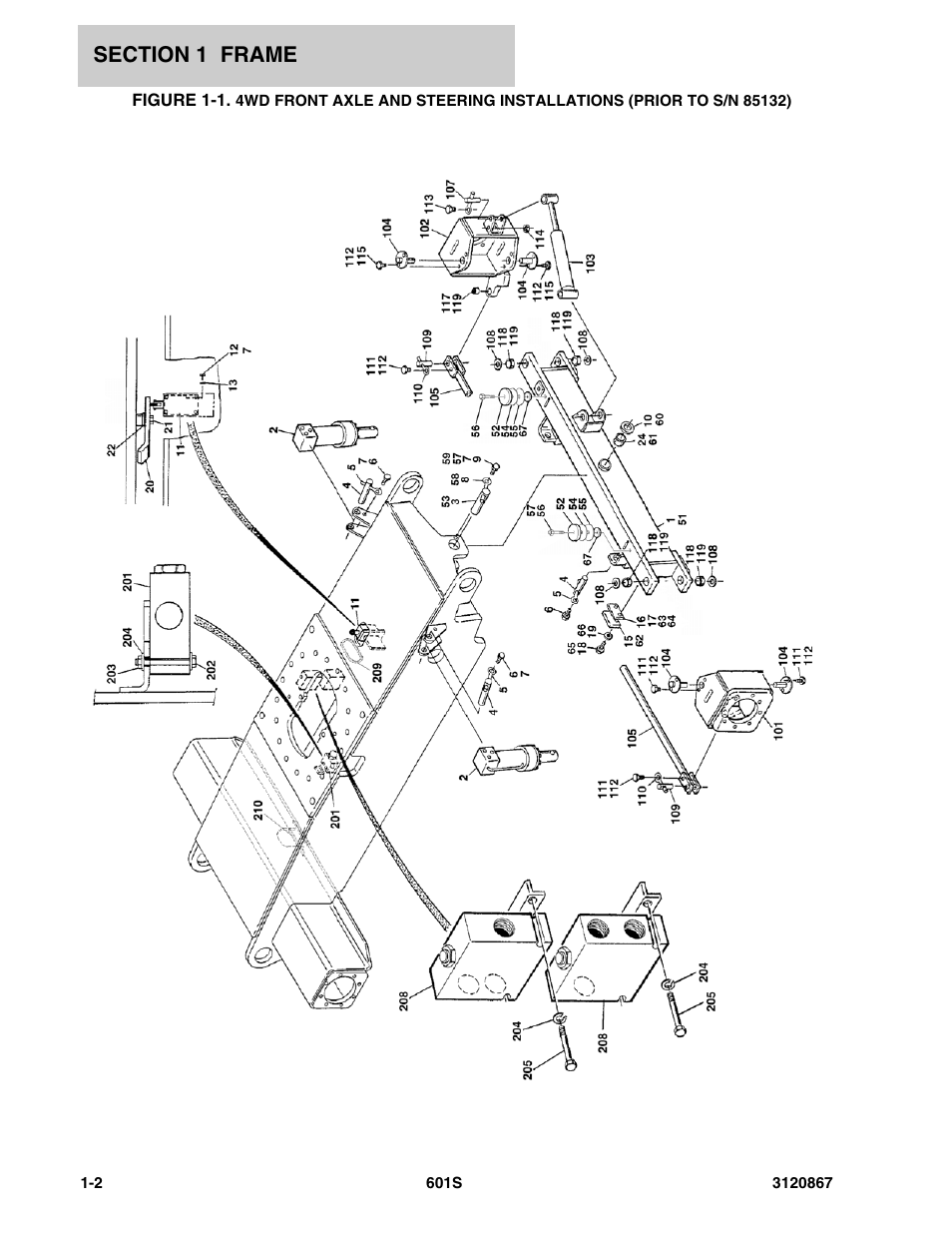 JLG 601S Parts Manual User Manual | Page 10 / 320