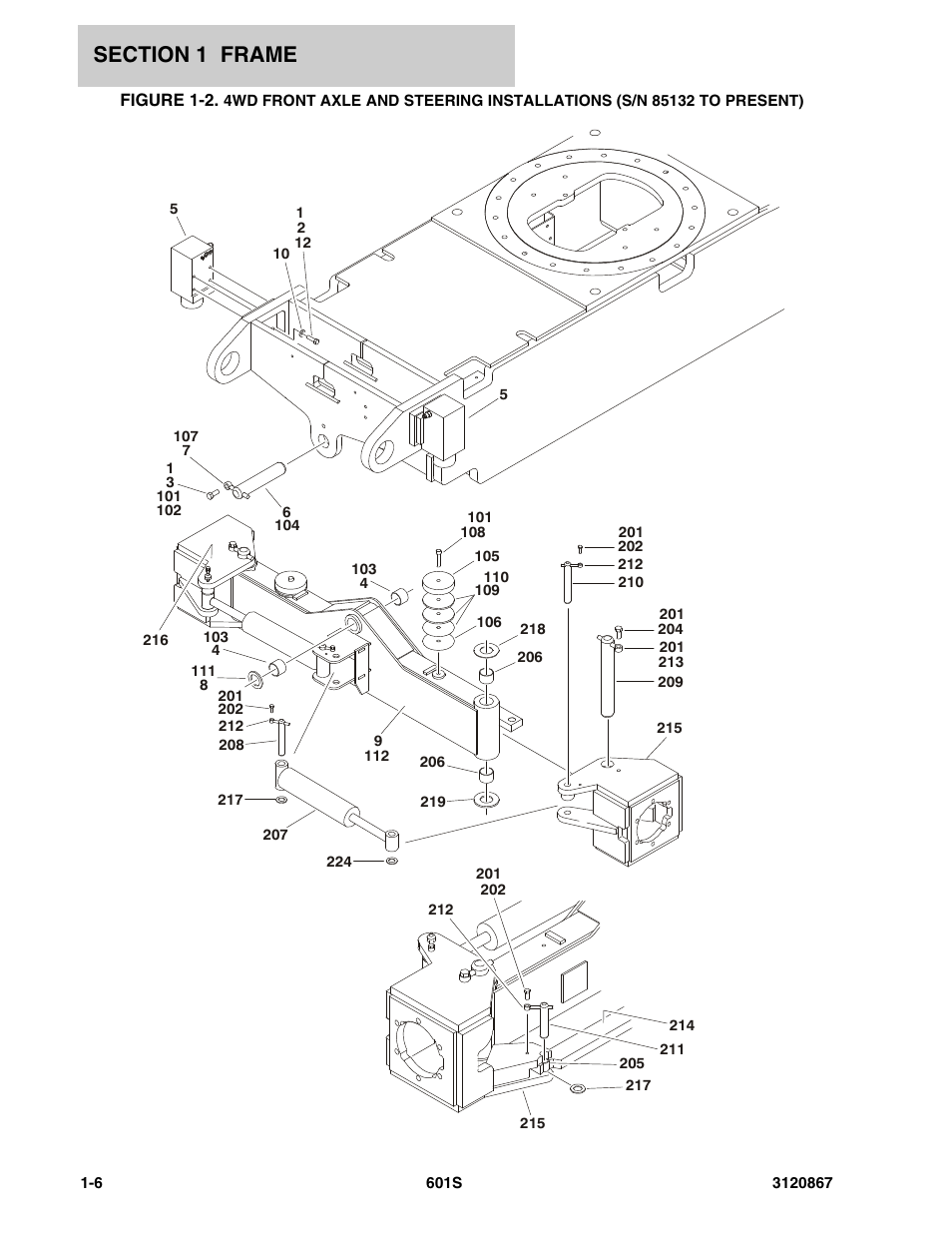 JLG 601S Parts Manual User Manual | Page 14 / 320