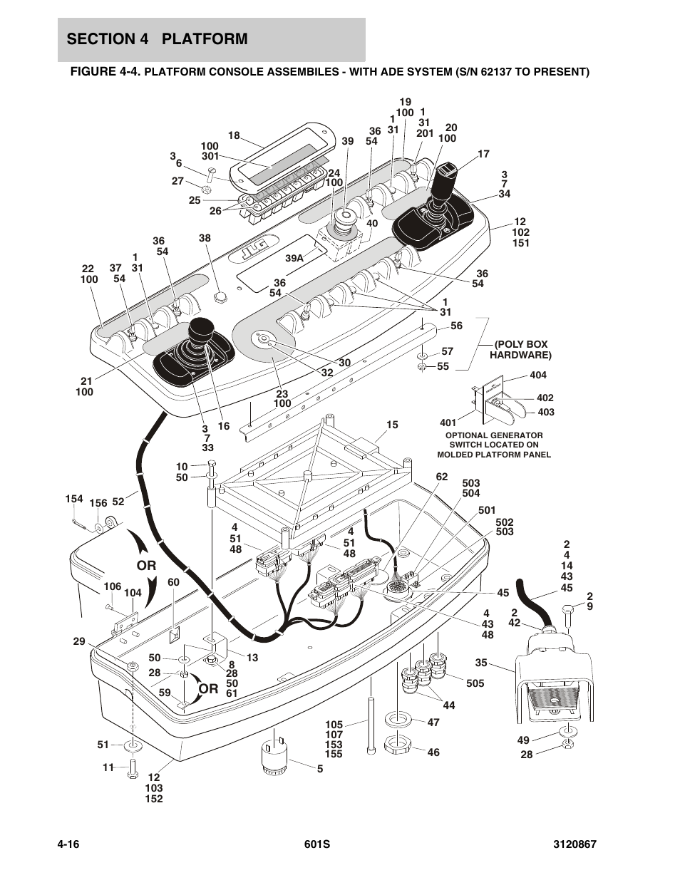 JLG 601S Parts Manual User Manual | Page 180 / 320
