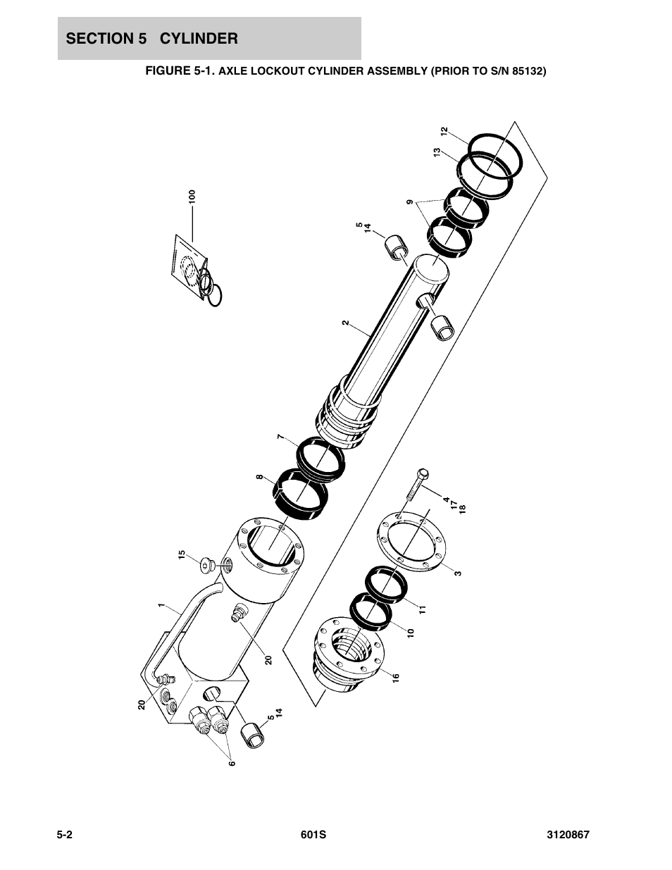 JLG 601S Parts Manual User Manual | Page 198 / 320