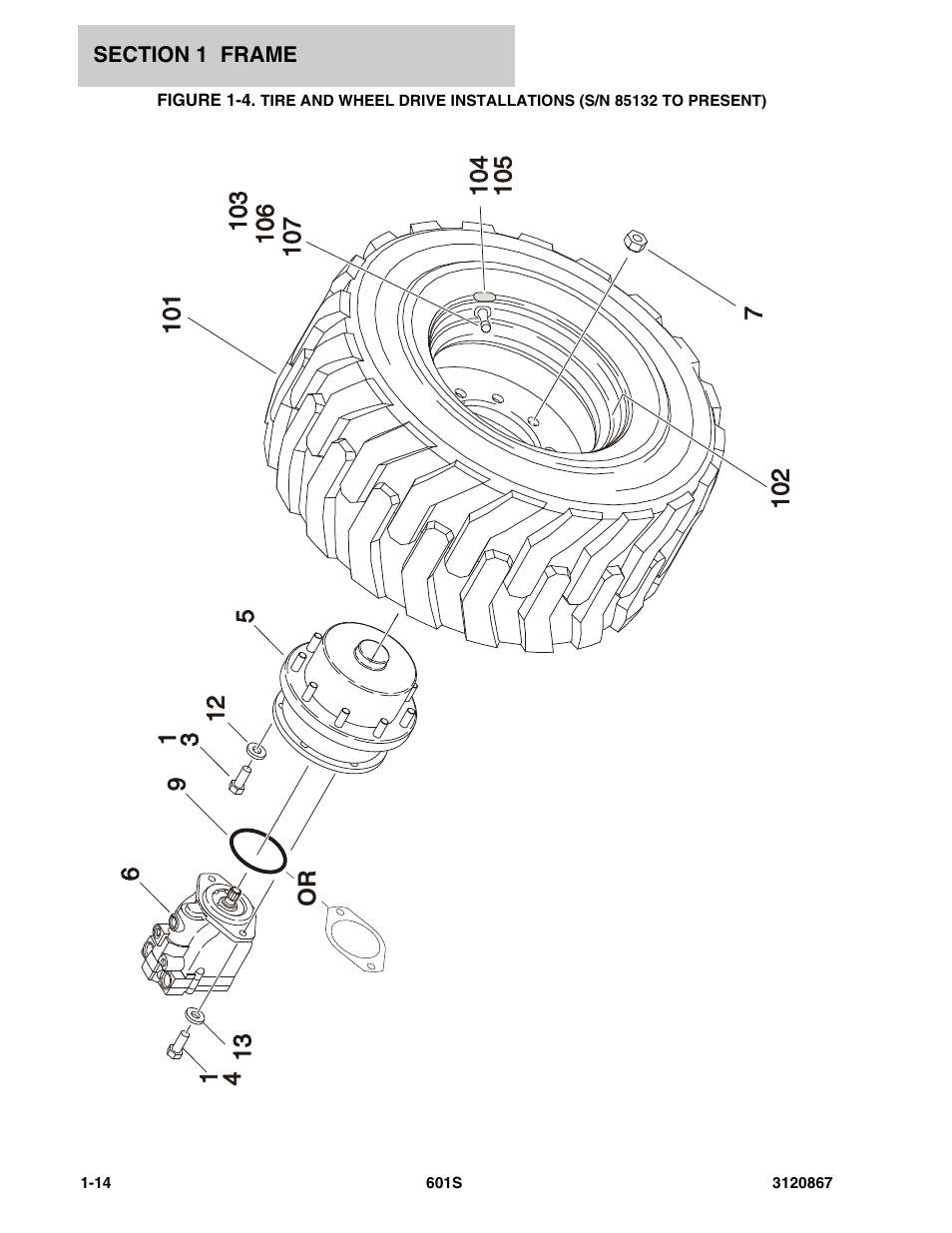 JLG 601S Parts Manual User Manual | Page 22 / 320