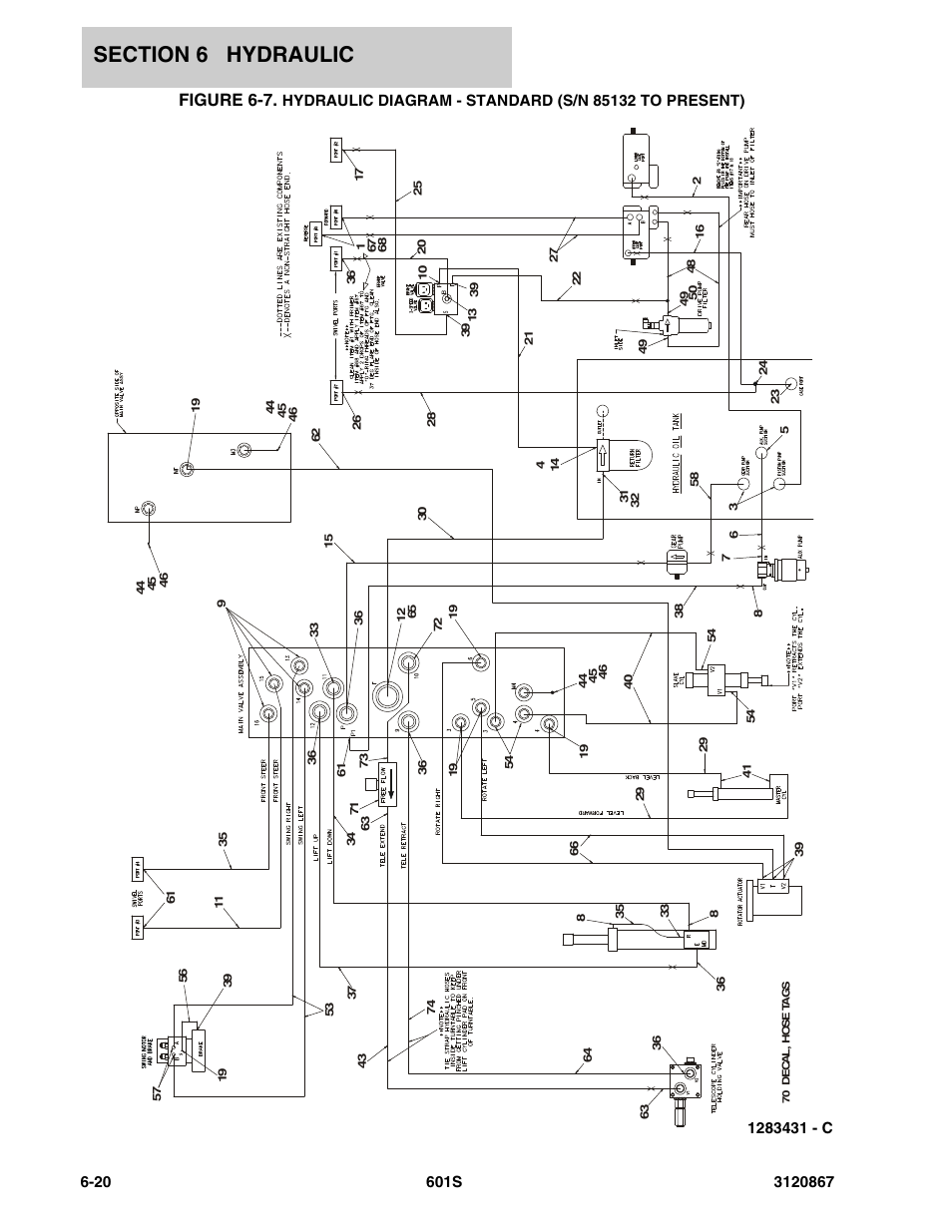 Figure 6-7 | JLG 601S Parts Manual User Manual | Page 238 / 320
