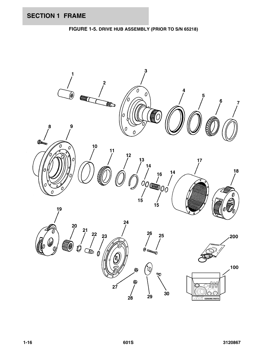 JLG 601S Parts Manual User Manual | Page 24 / 320