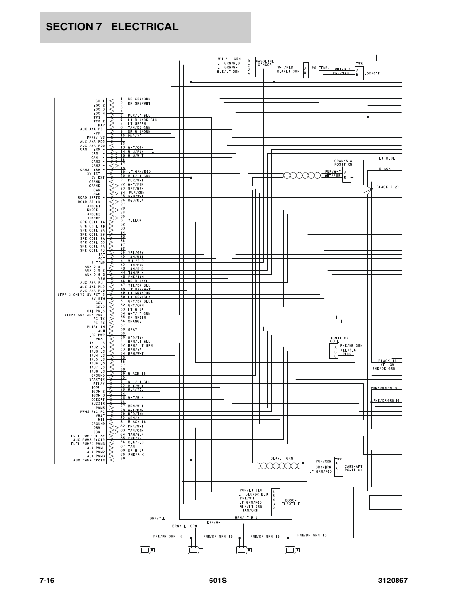 JLG 601S Parts Manual User Manual | Page 258 / 320