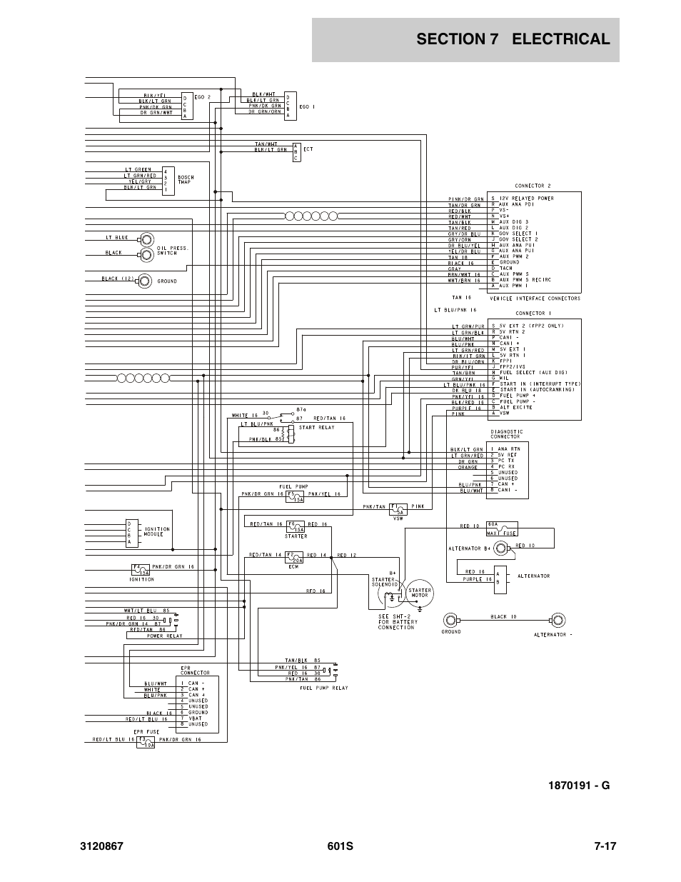 JLG 601S Parts Manual User Manual | Page 259 / 320