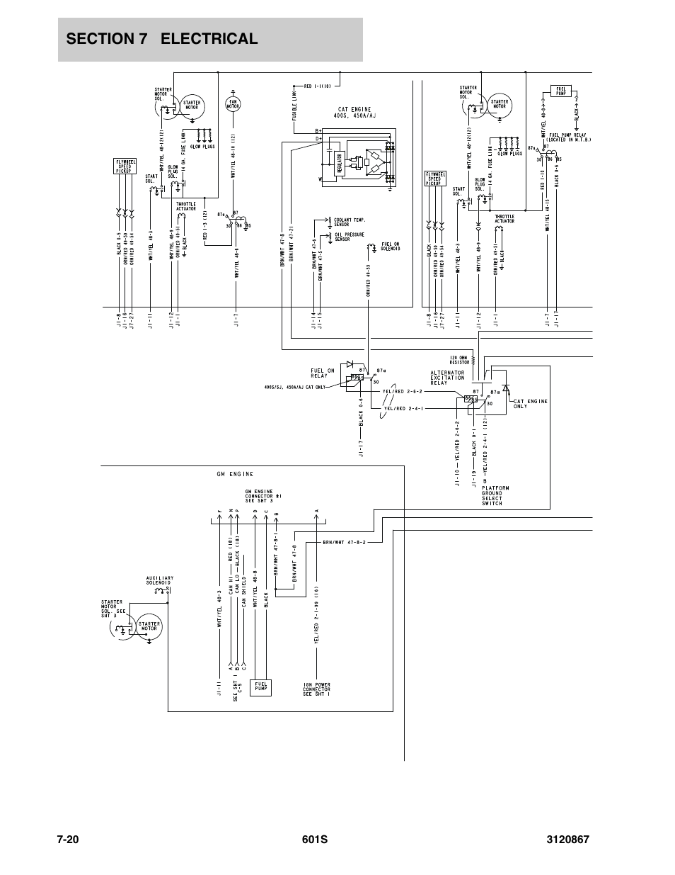 JLG 601S Parts Manual User Manual | Page 262 / 320