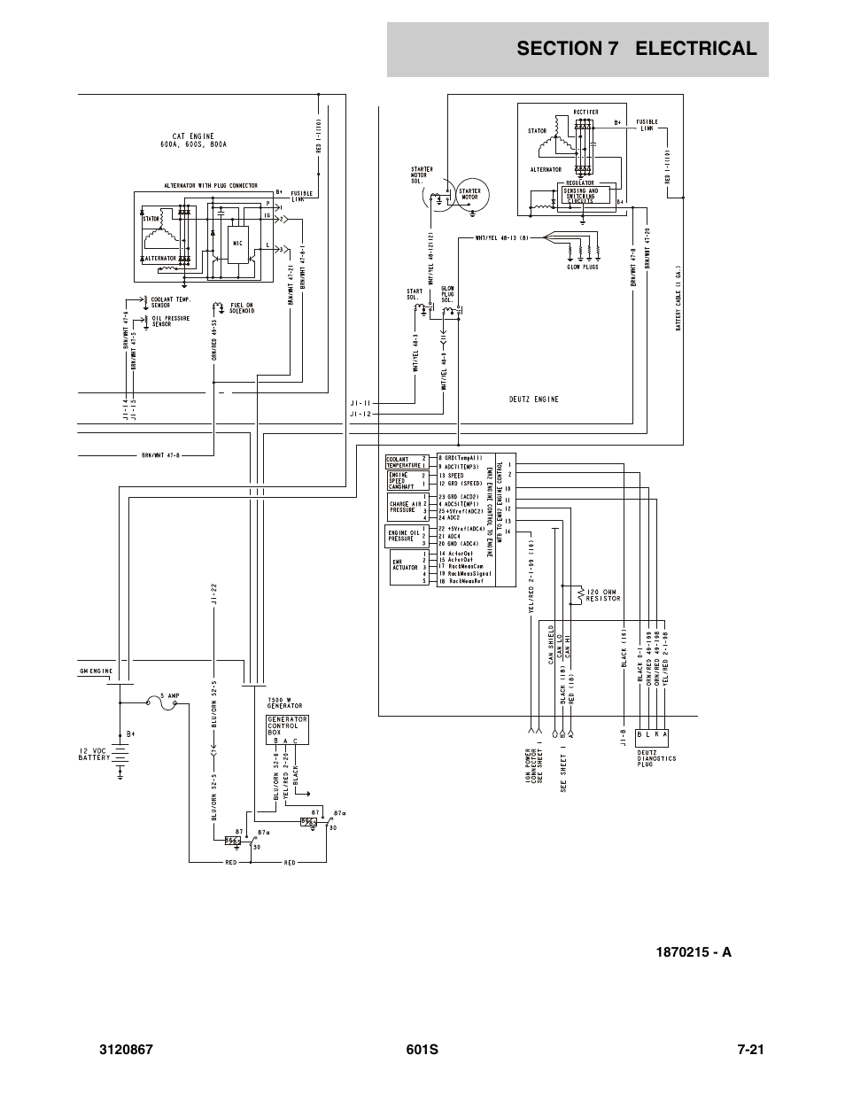 JLG 601S Parts Manual User Manual | Page 263 / 320