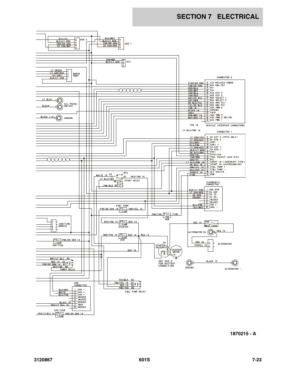 JLG 601S Parts Manual User Manual | Page 265 / 320
