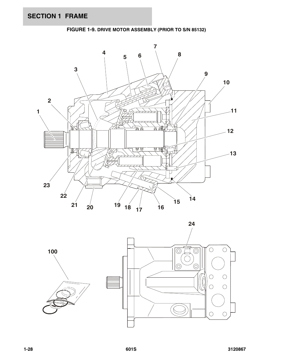 JLG 601S Parts Manual User Manual | Page 36 / 320