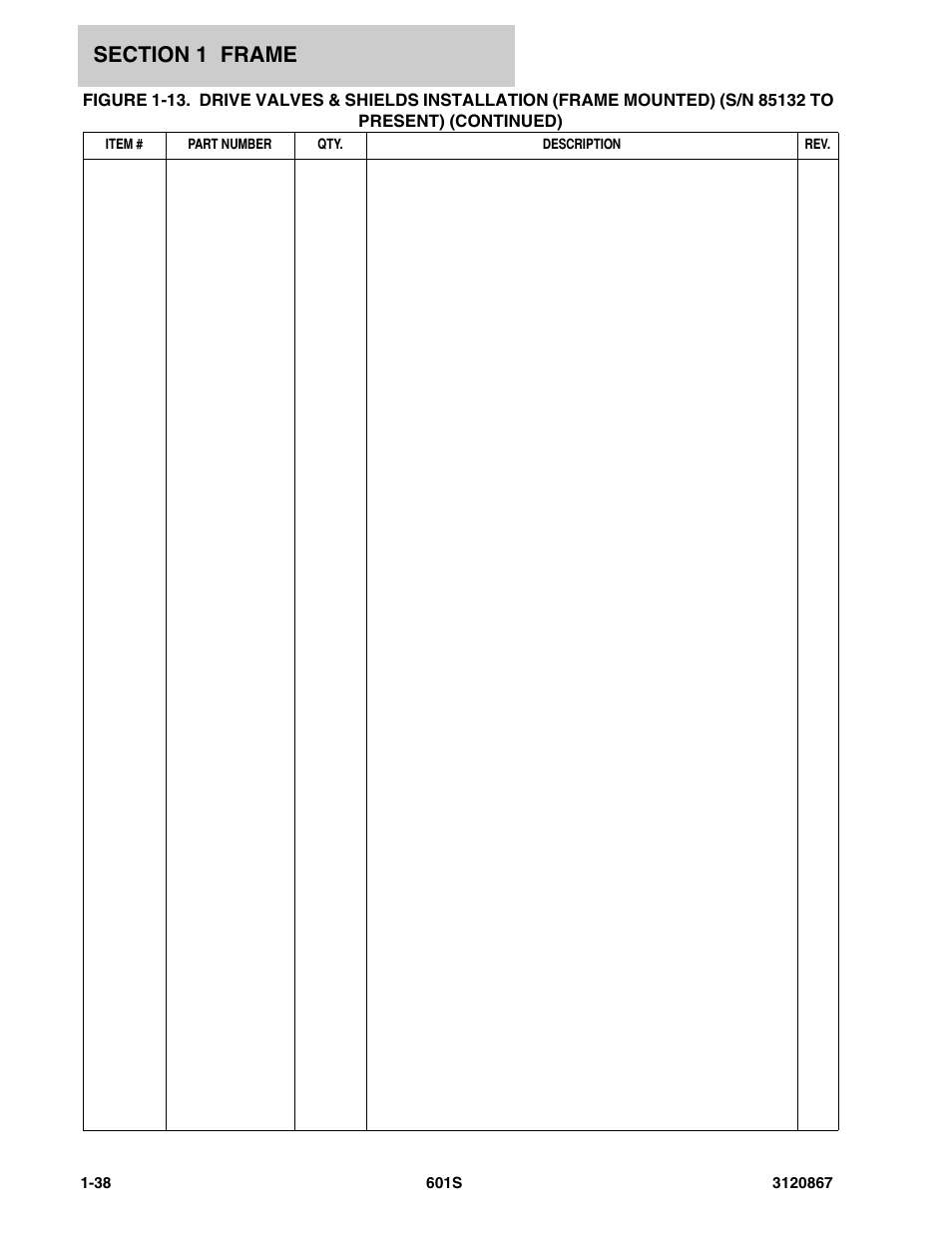 JLG 601S Parts Manual User Manual | Page 46 / 320