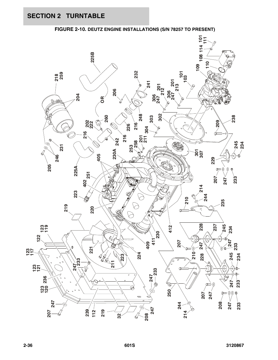 JLG 601S Parts Manual User Manual | Page 82 / 320
