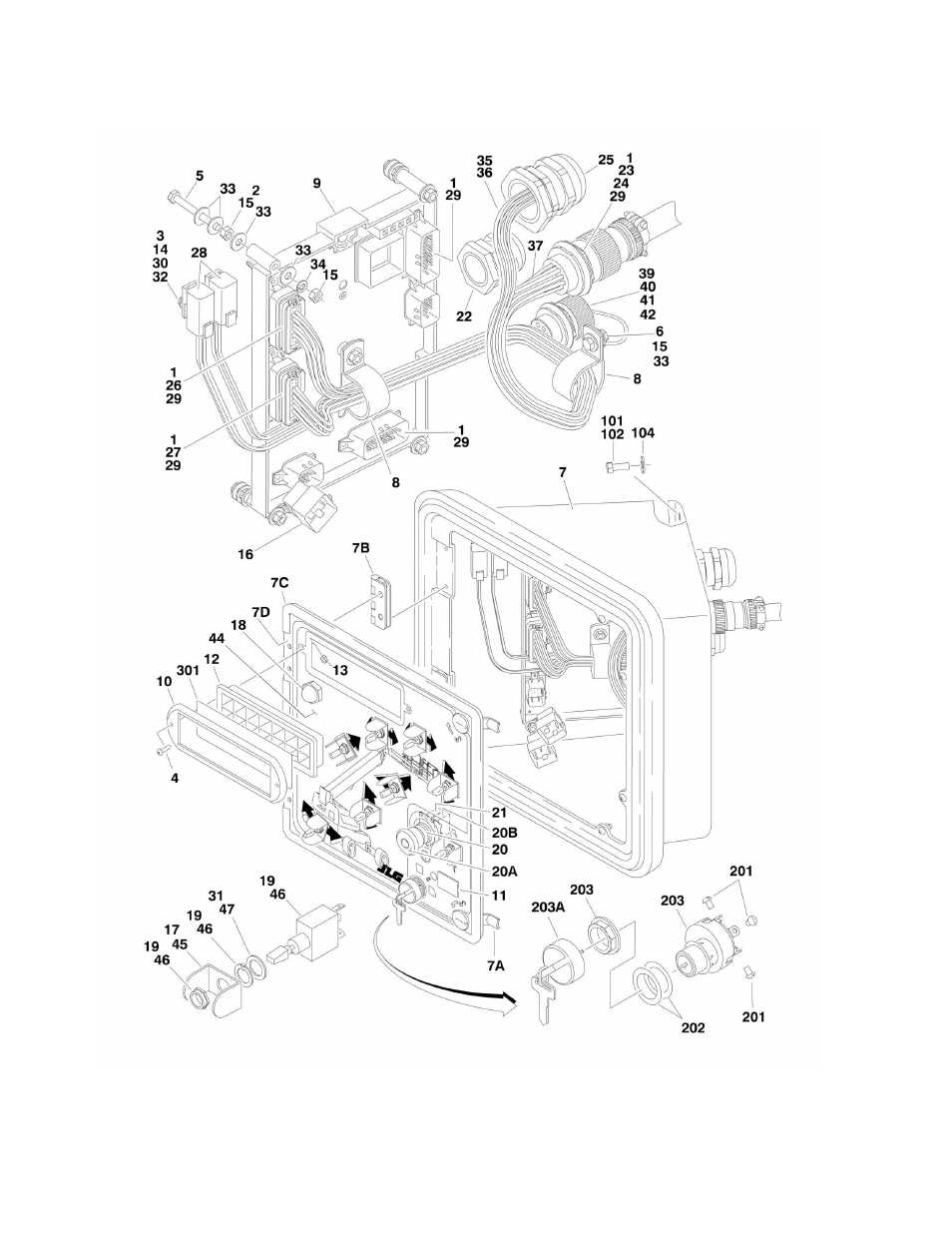 JLG 1350SJP Parts Manual User Manual | Page 154 / 454