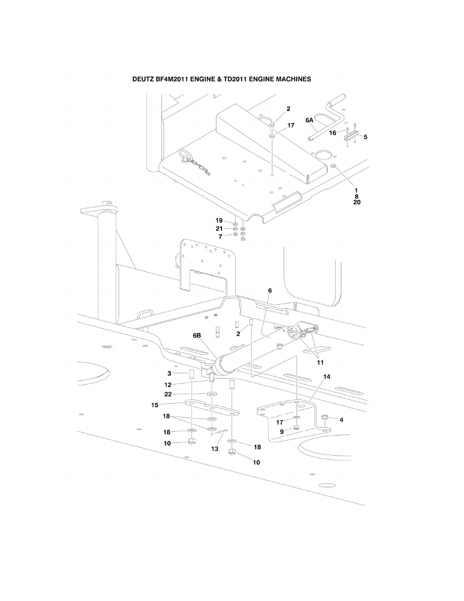 Figure 2-21. engine tray jack installation | JLG 1350SJP Parts Manual User Manual | Page 162 / 454