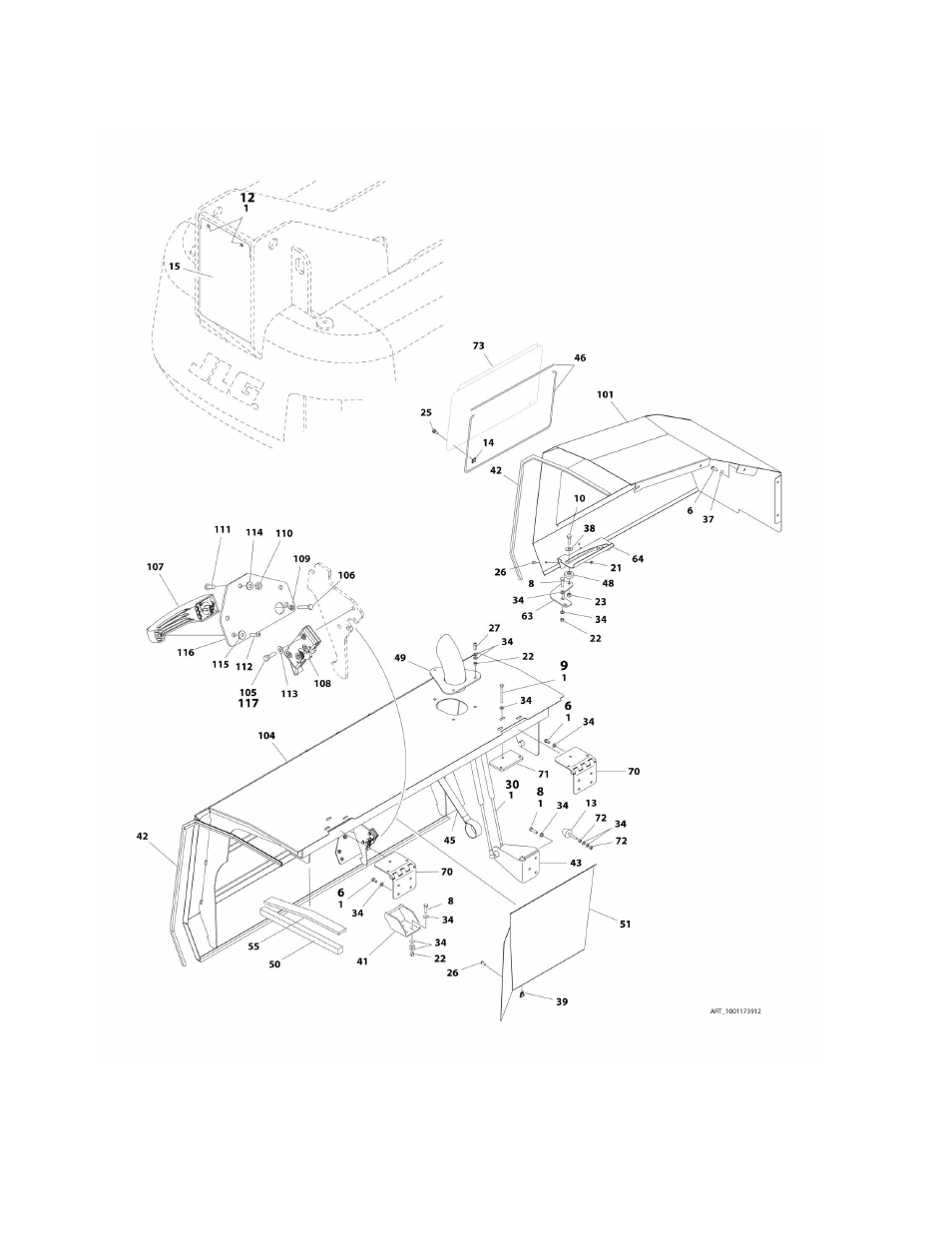 JLG 1350SJP Parts Manual User Manual | Page 178 / 454