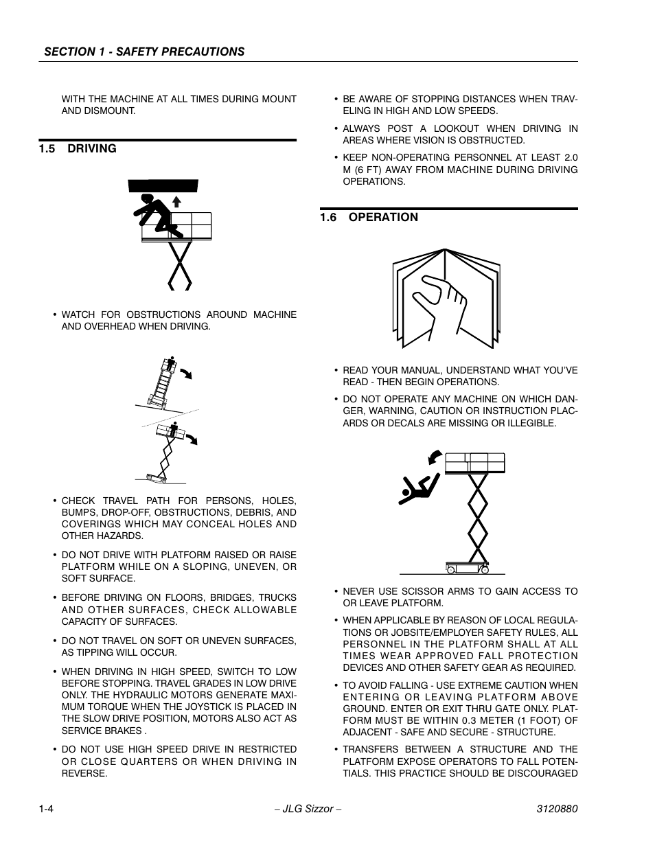 JLG 3969electric Operator Manual User Manual | Page 12 / 44