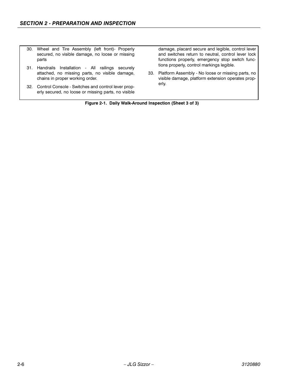 JLG 3969electric Operator Manual User Manual | Page 20 / 44