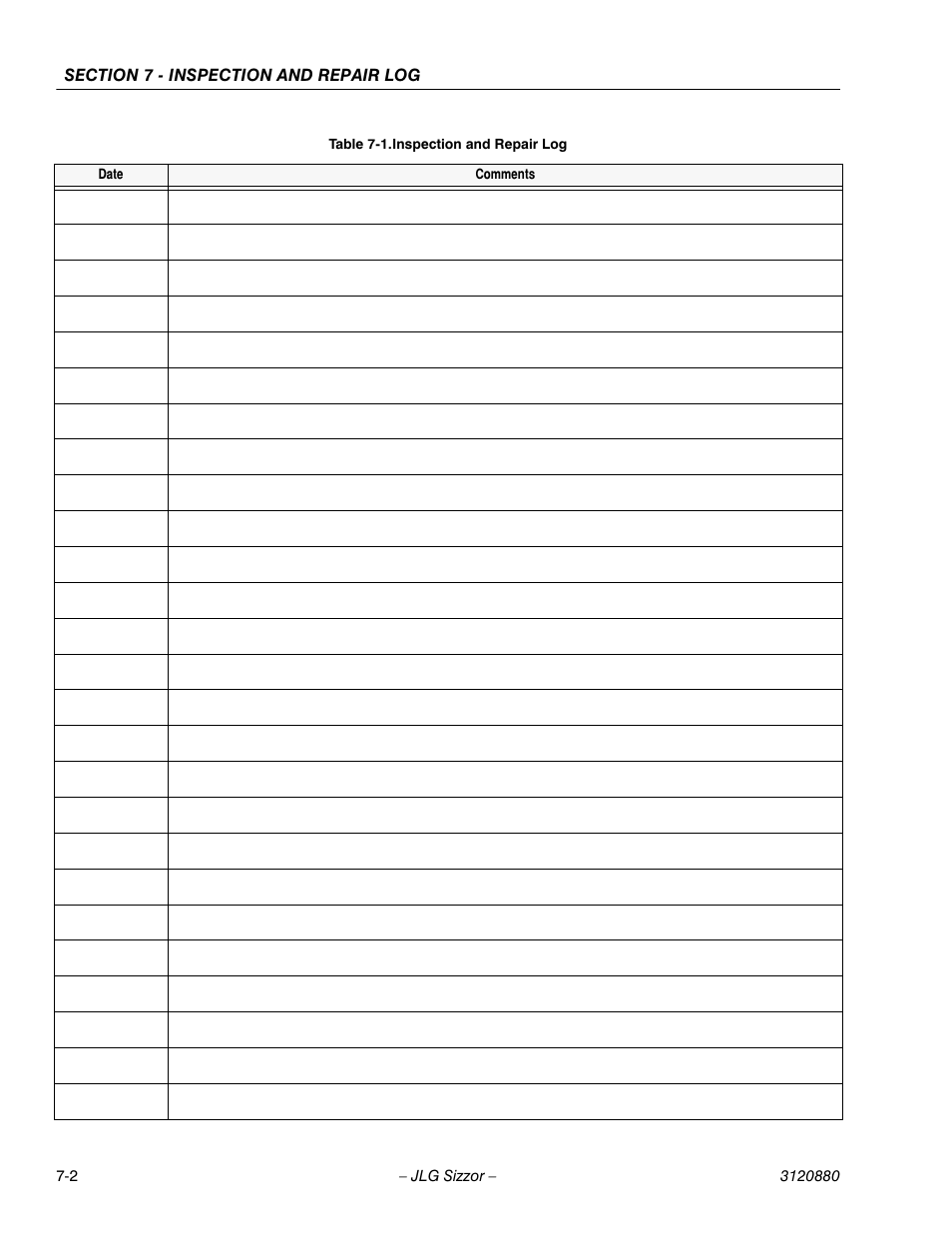 JLG 3969electric Operator Manual User Manual | Page 40 / 44