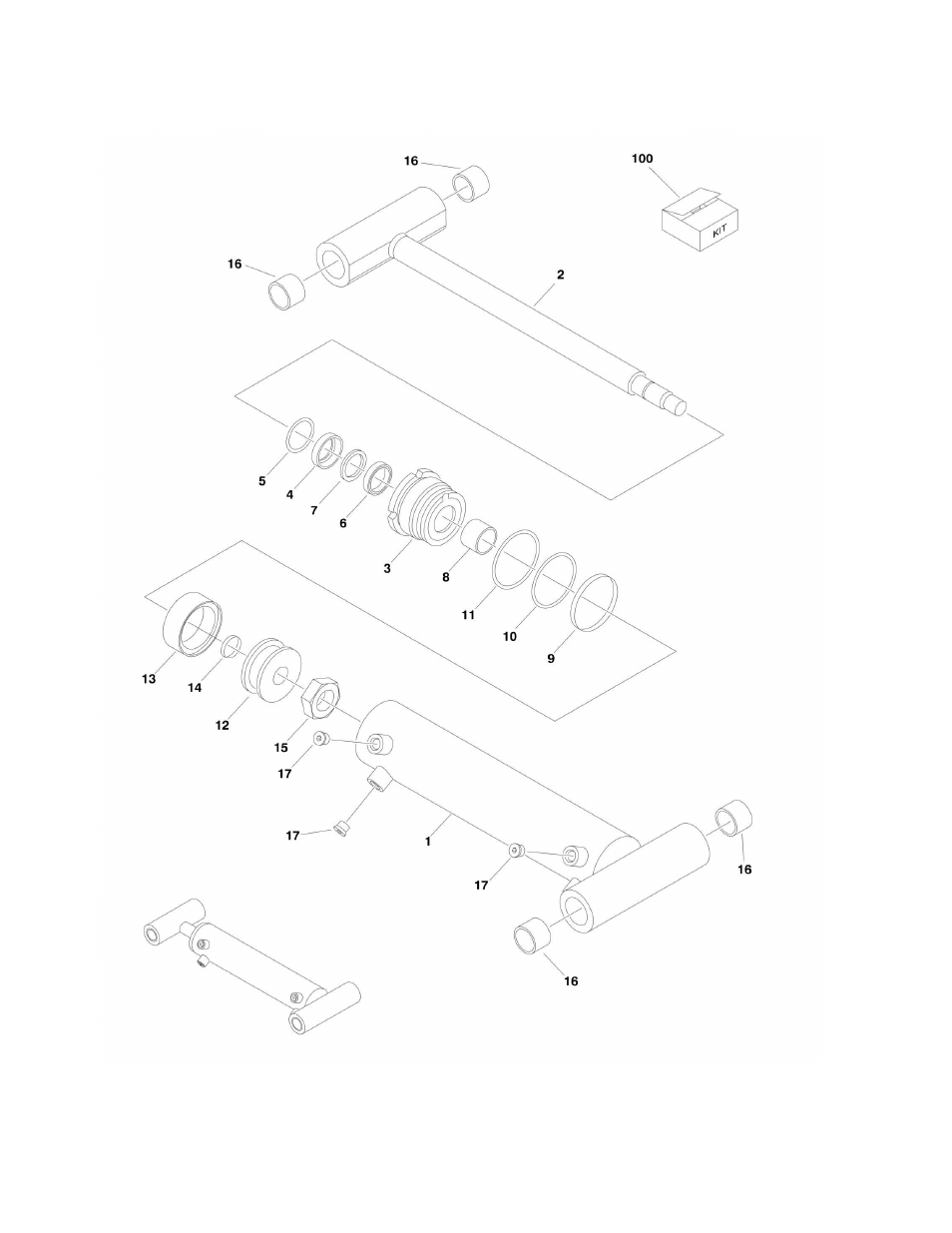 Figure 5-5. master cylinder assembly | JLG E300 Parts Manual User Manual | Page 112 / 172