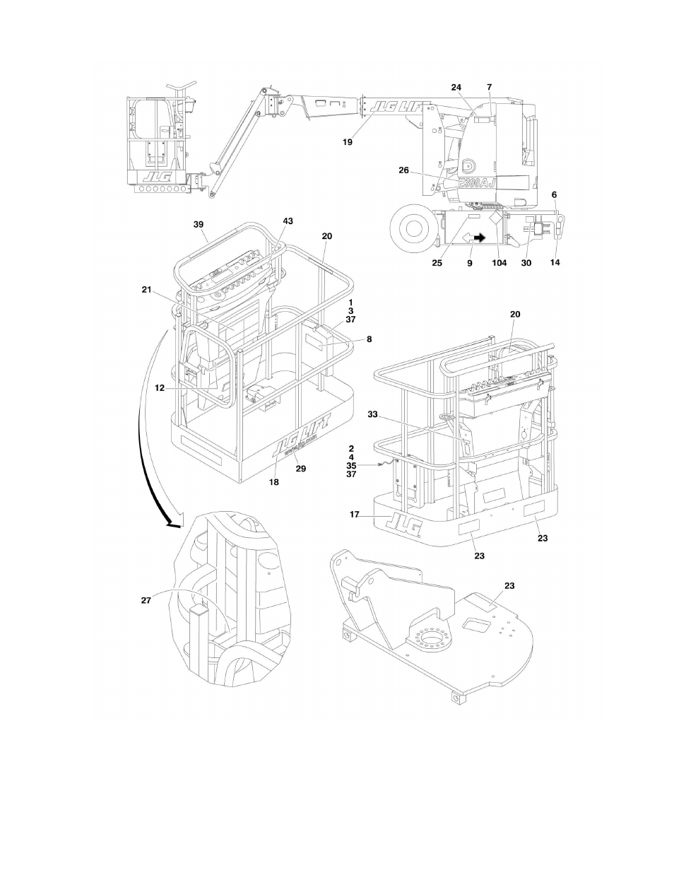 JLG E300 Parts Manual User Manual | Page 143 / 172