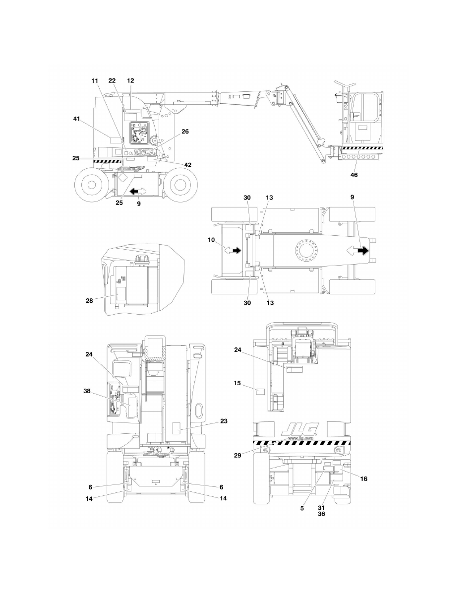 JLG E300 Parts Manual User Manual | Page 152 / 172