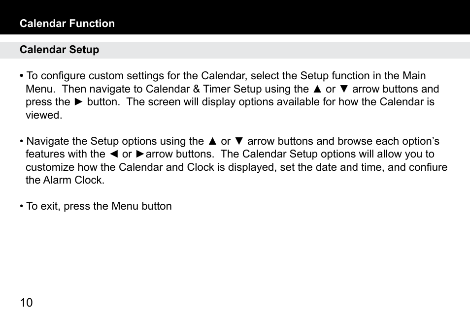 Aluratek ADPF07SF User Manual | Page 10 / 16