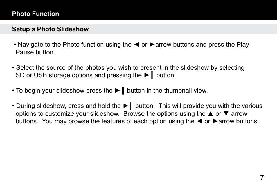Aluratek ADPF07SF User Manual | Page 7 / 16