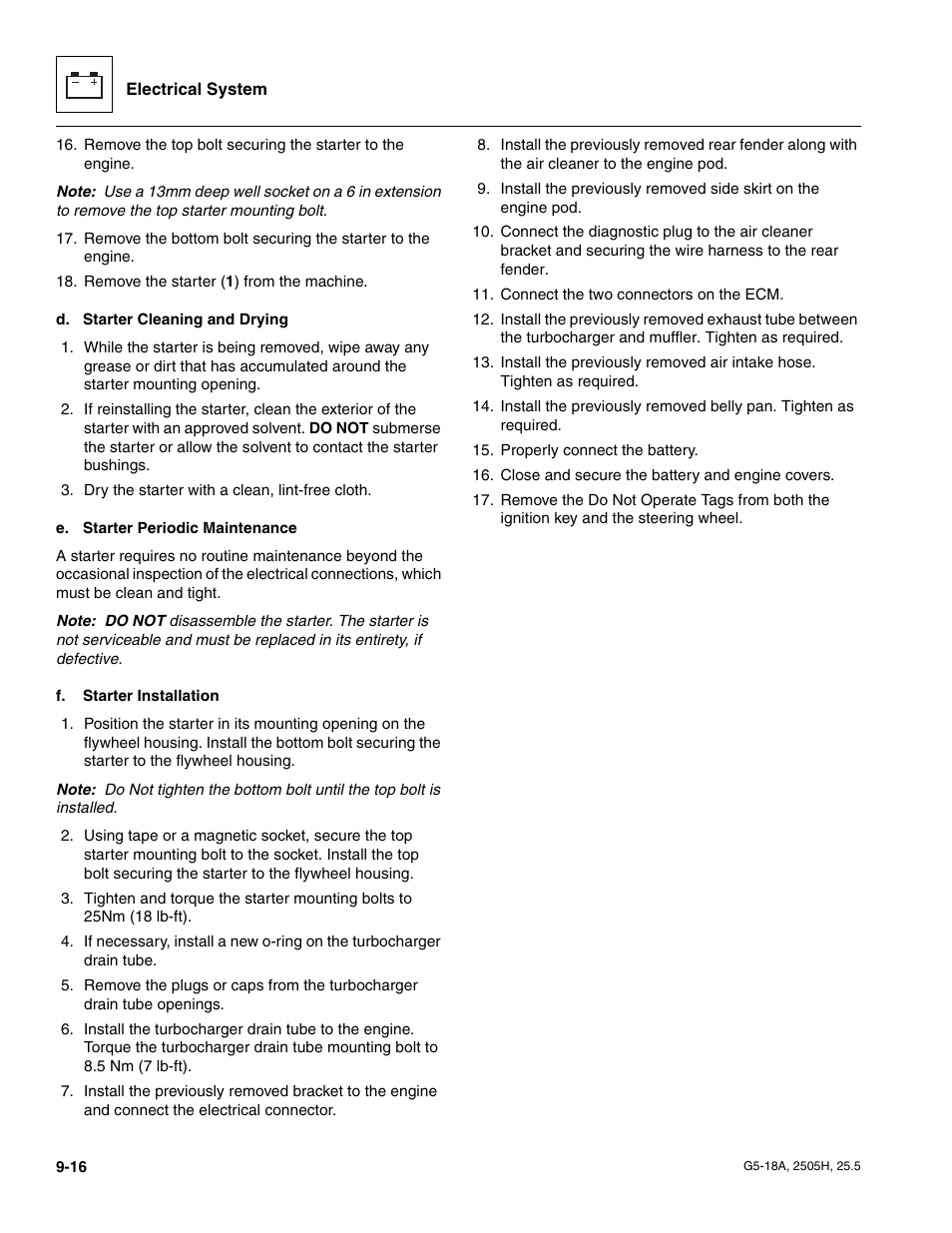 JLG G5-18A Service Manual User Manual | Page 136 / 180
