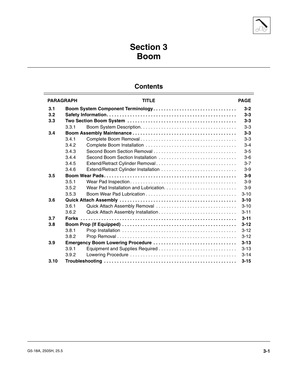 JLG G5-18A Service Manual User Manual | Page 33 / 180