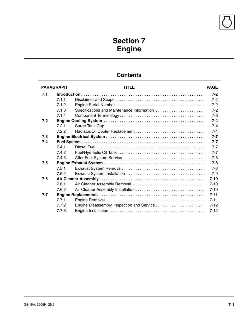 JLG G5-18A Service Manual User Manual | Page 79 / 180