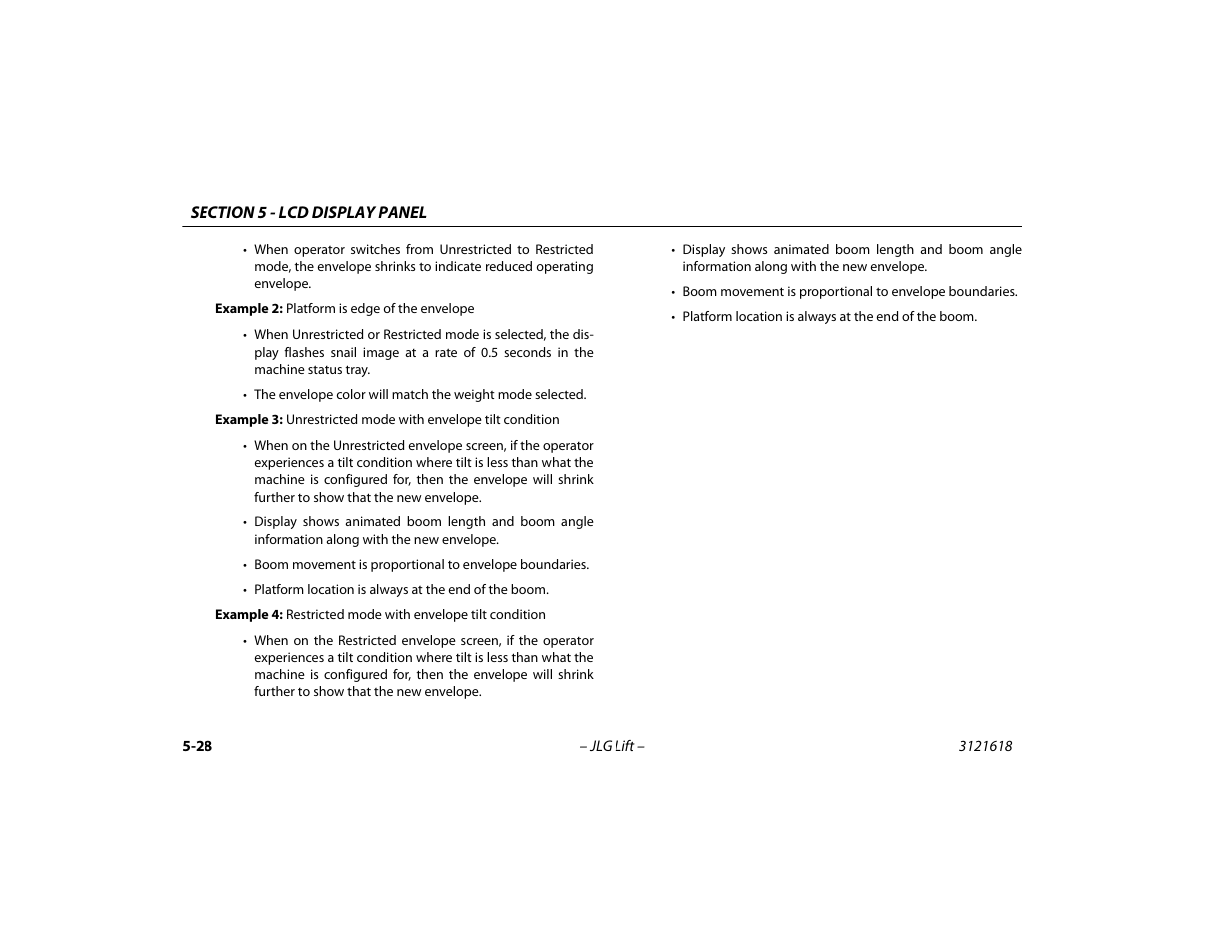 JLG 1850SJ Operator Manual User Manual | Page 128 / 160